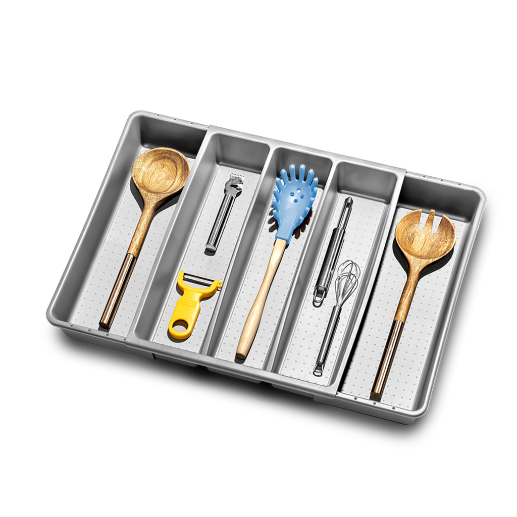 Organizador de Utensilios Extensible Basic Gris - Madesmart