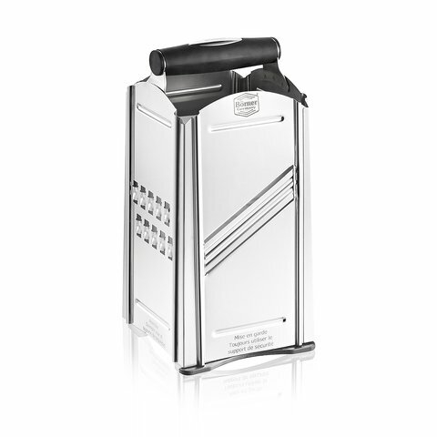 Rallador Combi Chef 4 en 1 Acero Inox. - Börner