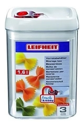 Tarros Fresh & Easy Cuadrados 1.6L - Leifheit