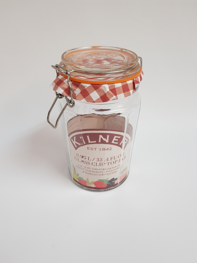 Frasco Clip Top Facetado 0.45L - Kilner