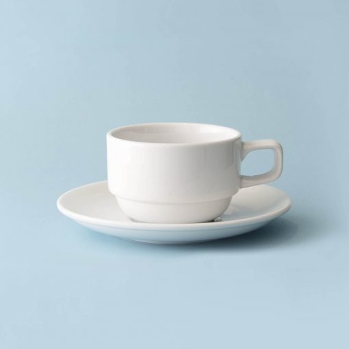 Taza Te c/ Plato - Basic - Royal Porcelain