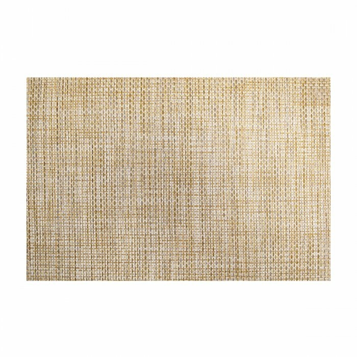 Individuales Rectangular Beige Cream - Rafia (6und)