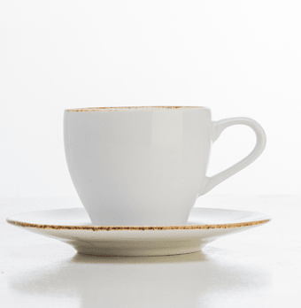 Taza Té c/Plato - Scandinavian White