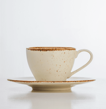 Taza Café c/Plato - Scandinavian Cream