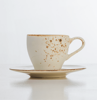 Taza Té c/Plato - Scandinavian Cream