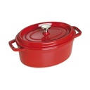 Cocotte Oval 23 cm Cherry- Staub