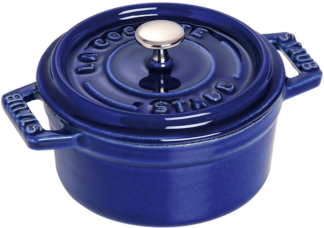 Cocotte Round 22 cm Dark Blue - Staub