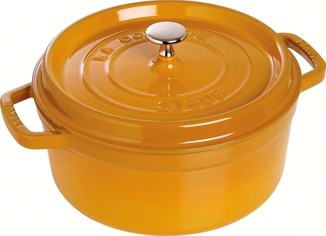 Cocotte Round 10 cm /MUSTARD- Staub