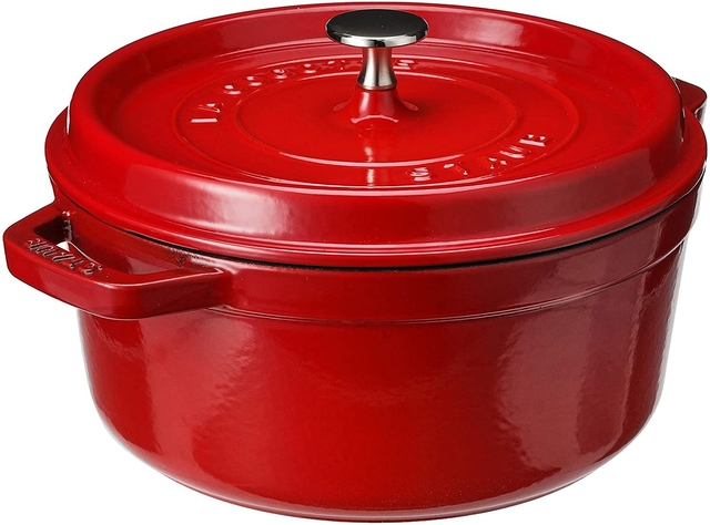 Cocotte Round 24 cm Cherry - Staub