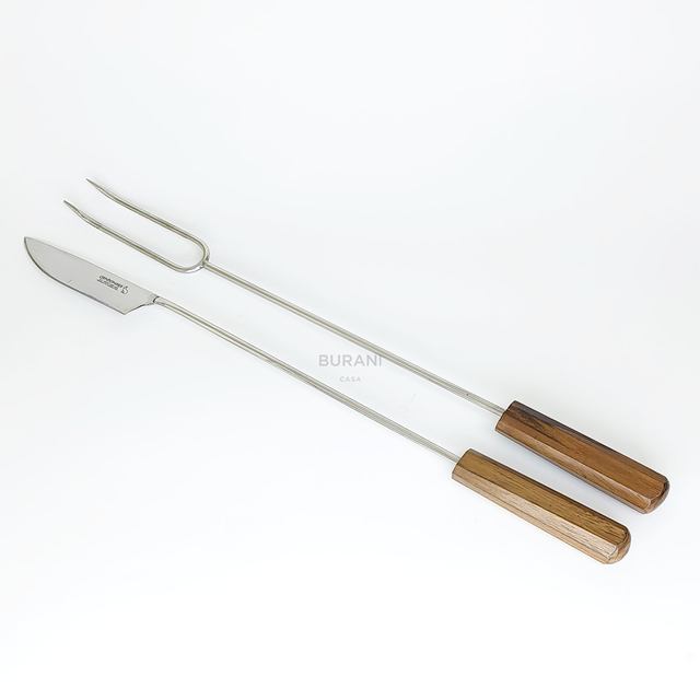 Set Asador 30cm - Wood