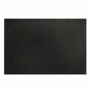 Individuales Rectangulares - Rafia Full Black (6und)