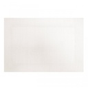 Individuales Rectangulares - Rafia White (6und)