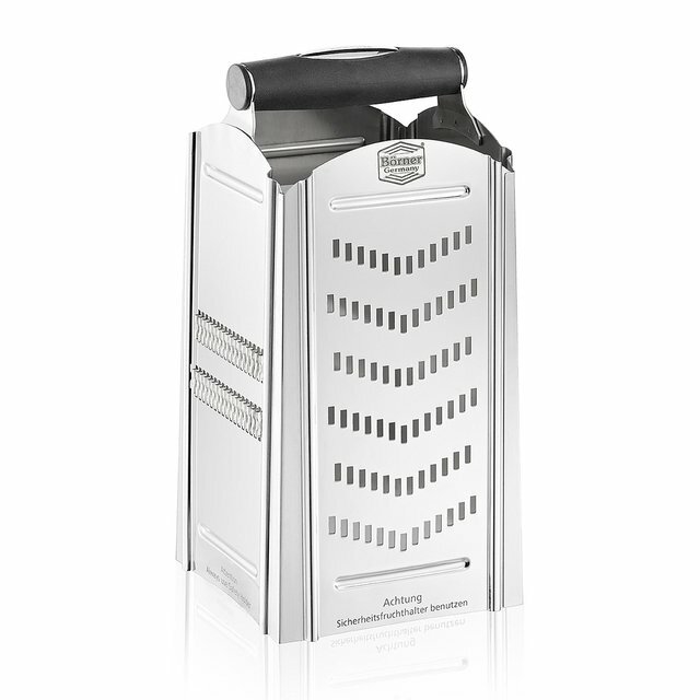 Rallador Combi Chef 4 en 1 Acero Inox. - Börner