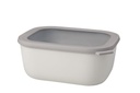 Bowl Cirqula Rectangular Alto 3000 ml Nordic White - Mepal