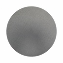 Individuales Circulares - Rafia Dark Grey (6und)