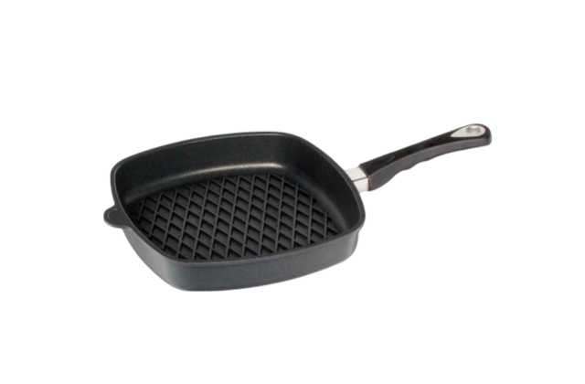 Sartén BBQ 28x28 cm Grill - Mango Extraible - AMT Gastroguss