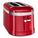 Tostadora 4 Panes Ranura Extra Ancha Rojo - KitchenAid