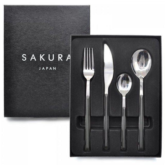 Set Cubiertos - Sakura (24 pzs)