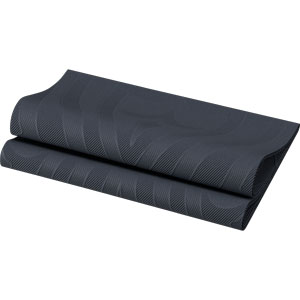 Servilletas Elegance Retail Negro 48x48 (12unid) - Duni