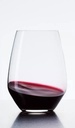 Vaso Stemless Bordeaux 600ml - Cristal Bohemia (6und)