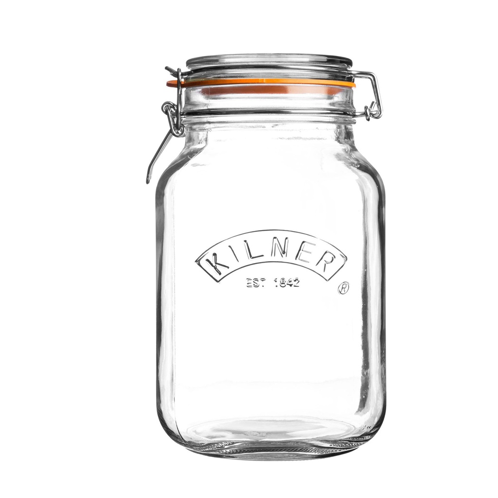 Frasco Clip Top Cuadrado 2L - Kilner