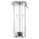 Frasco Facetado p/Spaguetti Clip Top Jar 2,2L- Kilner