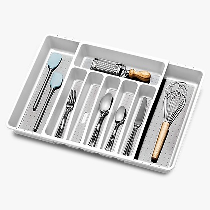 Organizador de Cubiertos Extensible Basic SilverWare Tray  - Madesmart