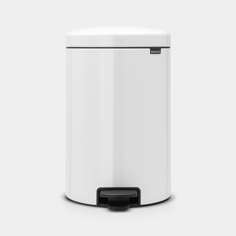 Cesto c/Pedal New Icon 20 L Blanco - Brabantia