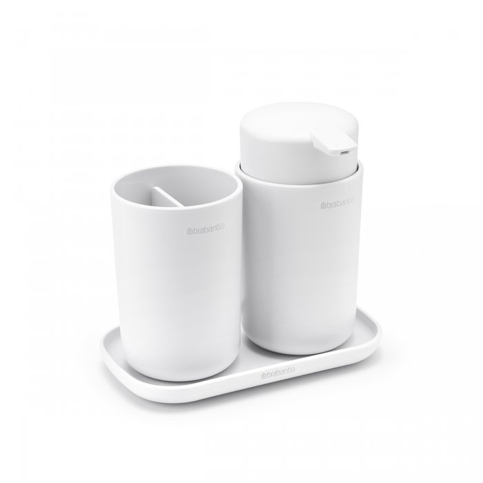 Set Baño Renew (3pzs) White  - Brabantia