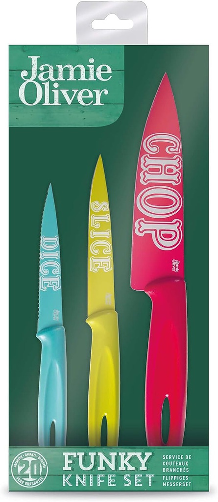 Set de Cuchillos Funky x (3und) - Jamie Oliver