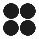 Posavasos Circular Ruca (x4und) Negro - VacaValiente