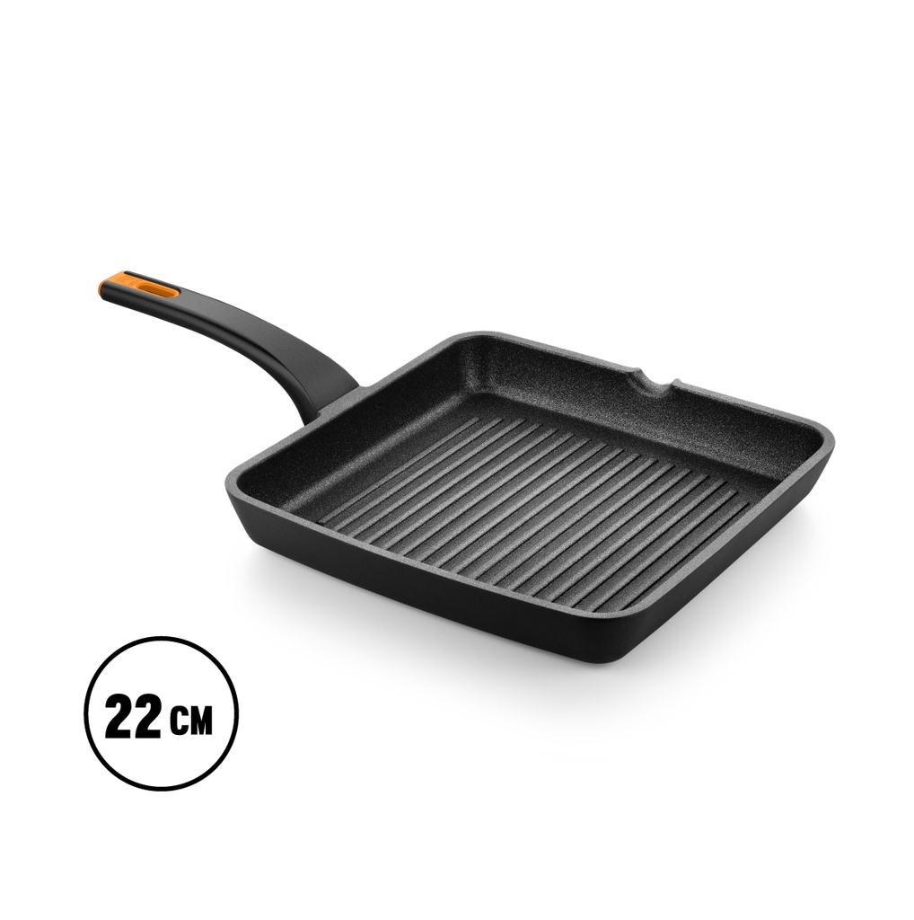 Grill Efficient Pro c/Rayas 22x22cm - Bra