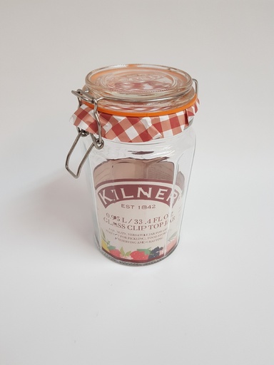 [25733] Frasco Clip Top Facetado 0.45L - Kilner