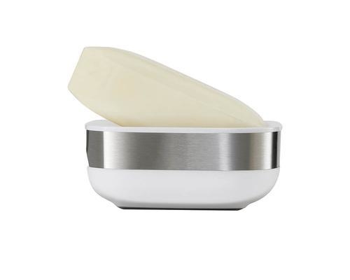 [300317] Jabonera Compacta Blanca / Inox - Joseph Joseph