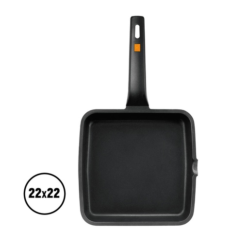 [GEL22] Grill Efficient Liso 22x22cm - Bra