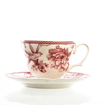 [VN09800012] Taza Té c/Plato - Red Dove