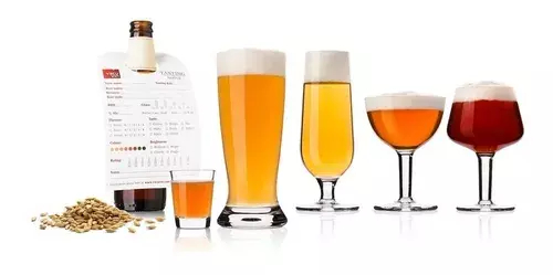 [76440] Set x (2und) de 5 Vasos de Cata para Cerveza - Vacu Vin