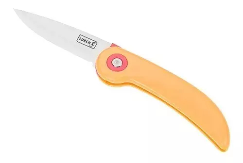 [10328] Cuchillo Navaja retractil de Ceramica (amarillo/naranja/rosa/fucsia) - Lurch