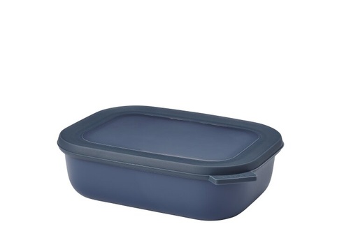 [106255016800] Bowl Cirqula Rectangular Bajo 1000 ml Nordic Denim - Mepal