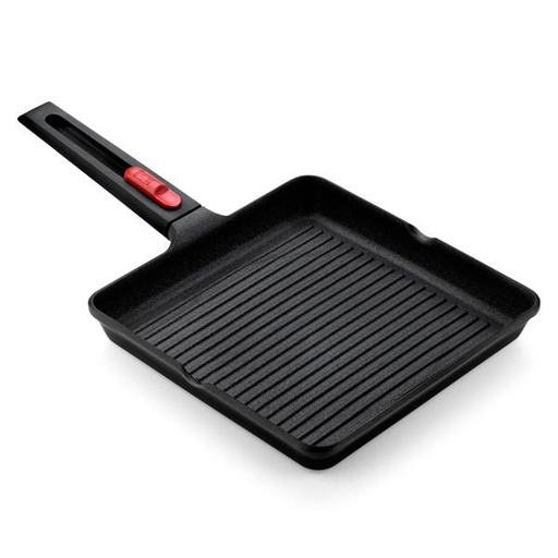 [GIR28] Grill c/Rayas Infinity 28x28 cm - Bra