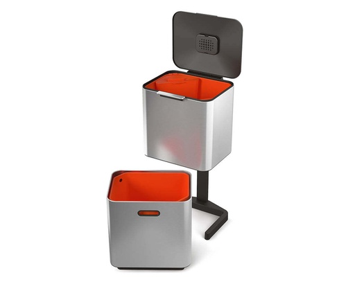 [300202] Contenedor Residuos Totem 60L Inox - Joseph Joseph