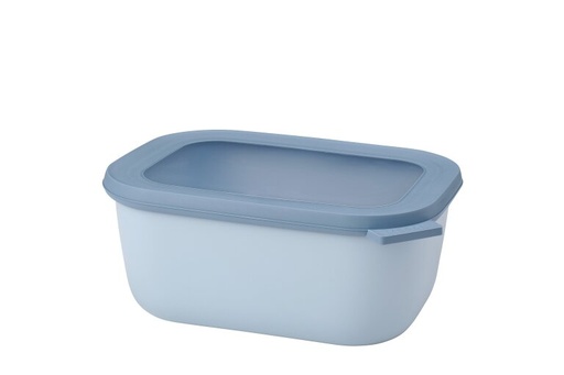 [106257015700] Bowl Cirqula Rectangular Alto1500 ml Nordic Blue - Mepal