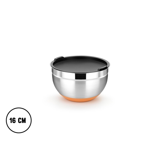 [BE16] Bowl de Acero Inoxidable Efficient 16cm - Bra