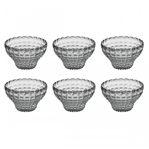 [22580092] Compoteras 300 ml Gray Tiffany Set x (6und) - Guzzini