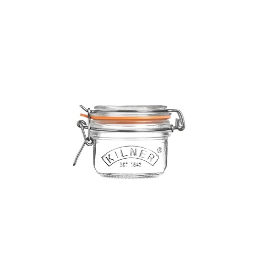 [0025.496V] Frasco Redondo Clip Top 0,125ml - Kilner