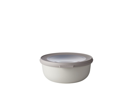 [106208032500] Bowl Cirqula Redondo Bajo 750 ml Nordic White - Mepal