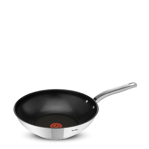 [125812] Wok Intuition Acero Inoxidable c/Antiadherente 28cm - Tefal