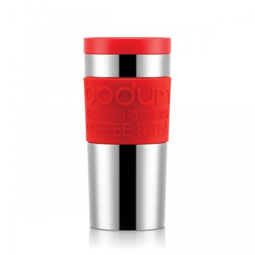 [11093-294] Mug Jarro Cierre Hermético Rojo 350 ml