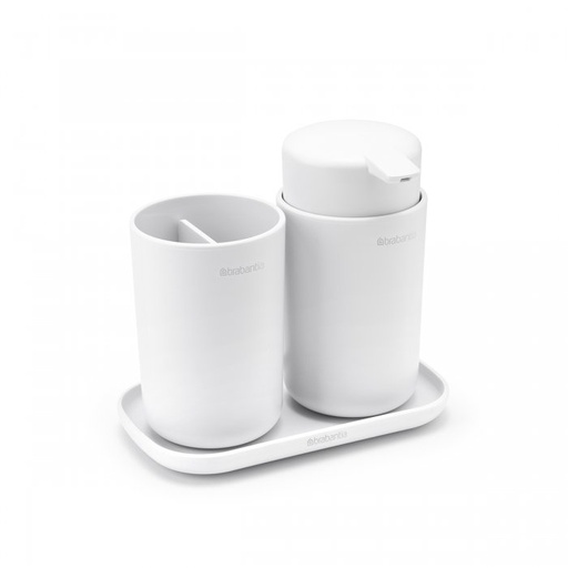 [280382] Set Baño Renew (3pzs) White  - Brabantia